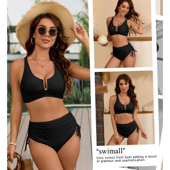 swimall Other - Elegant Black Bikini Set